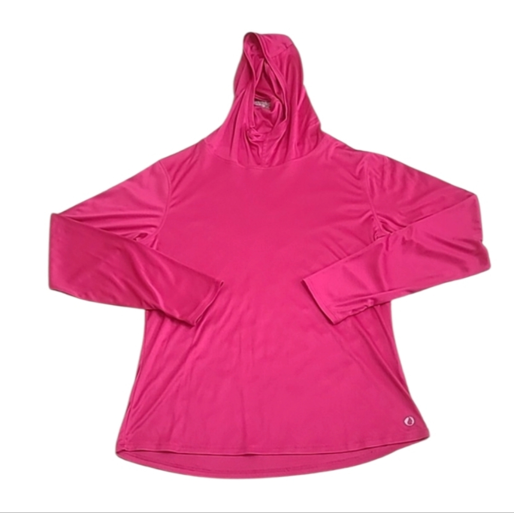 The American Outdoorsman Pink Pullover Cowlneck Hoodie